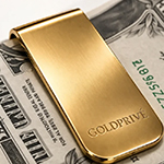 Brass Metal Money Clip 