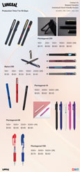 Soft Touch & Gel Pens (Plastic)