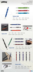 Soft Touch Stylus Pens