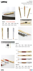 Bullet & Rifle Pens