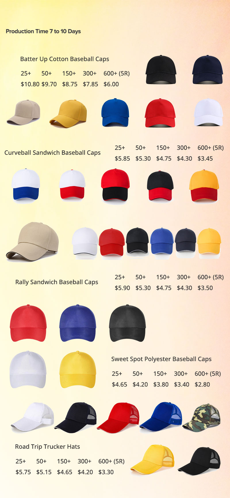 Lungsal's Baseball Caps