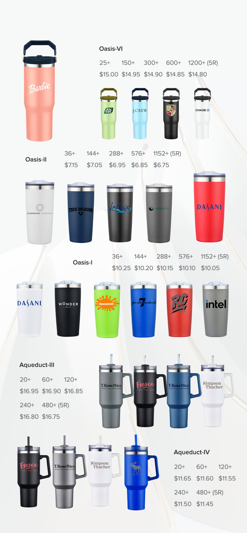 Lungsal's Dishwasher Safe Tumblers