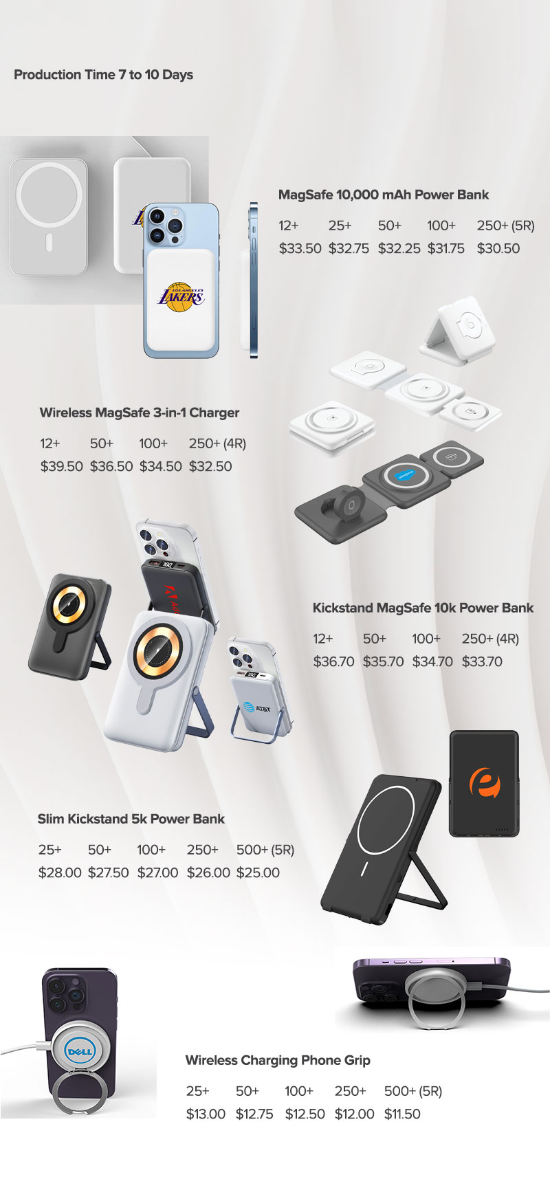 Lungsal's MagSafe Power Banks and Chargers