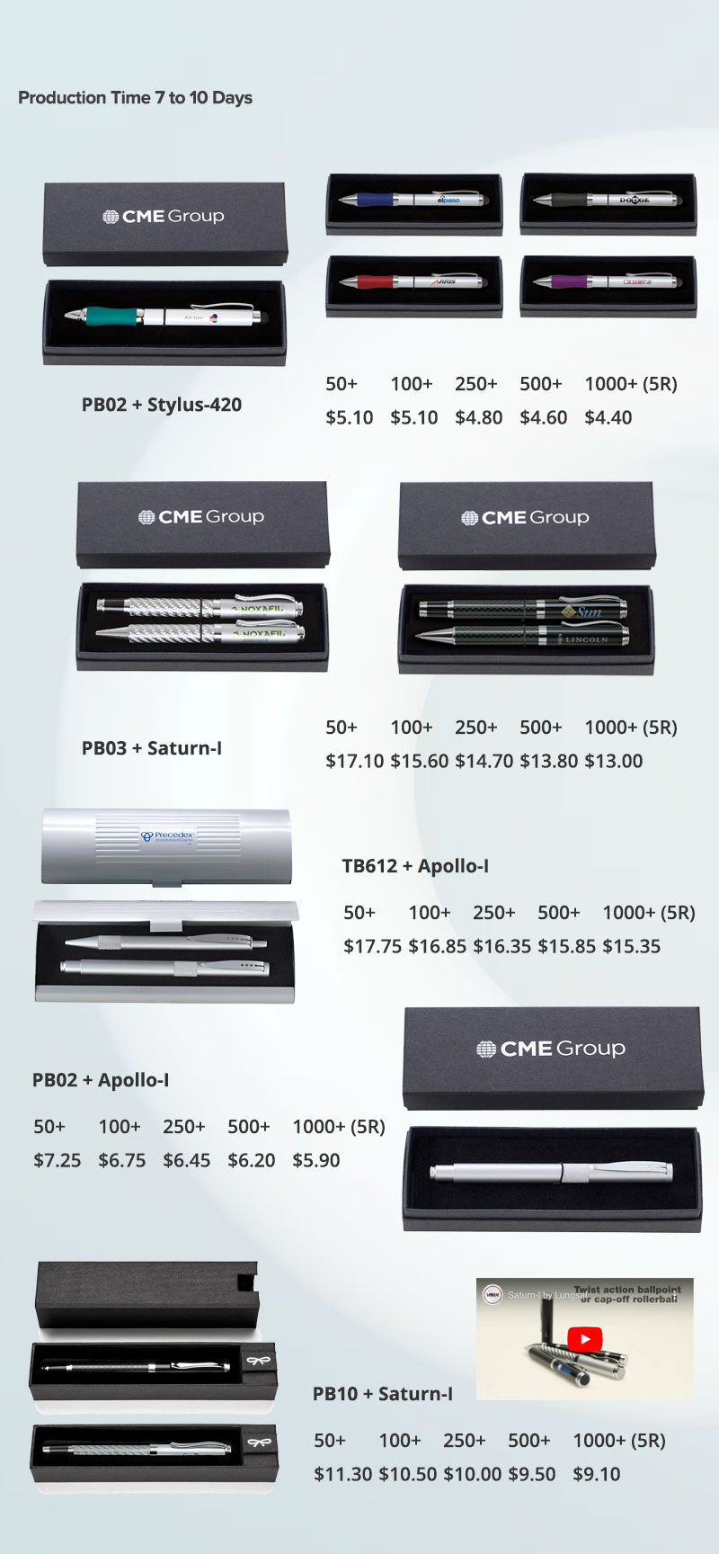 Lungsal's Premade Pen Sets