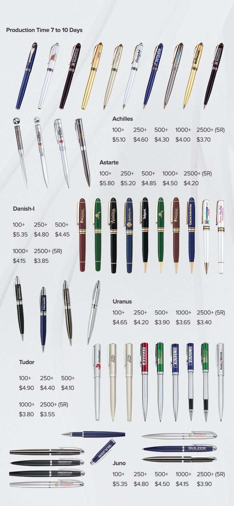Lungsal's Premium Pen Collection